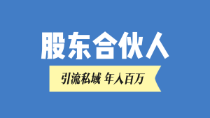 【股东合伙人计划】-大周分享站