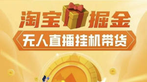 【淘宝无人直播带货】-大周分享站